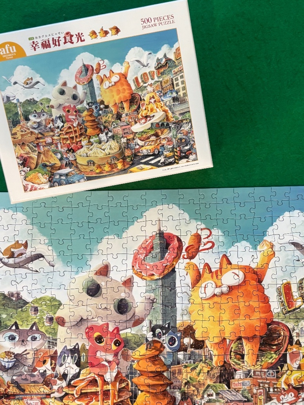 "Dreamer's Forest" 500 piece puzzle, bought in Taiwan - Picture 3 of 6